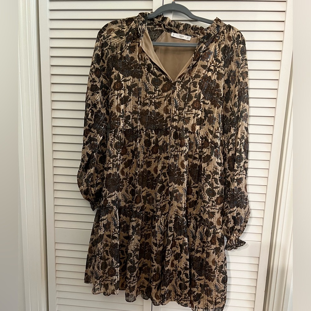 Mango Floral Dress- 4